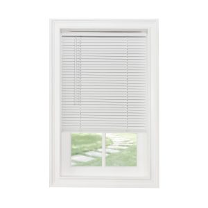 Achim Cordless GII Morningstar 1" Light Filtering Mini Blind, White, 18 in x 42 in