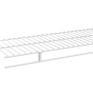 ClosetMaid Wardrobe Wire Shelf, White, 6-ft. x 12-In.
