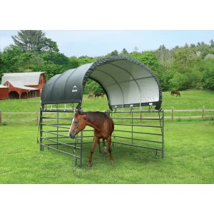 Corral Shelter Powder Coated 10 ft x 10 ft