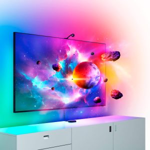 Nanoleaf 4D Screen Mirror + Lightstrip Kit RGBIC LED Backlight - for TVs Up to 65"